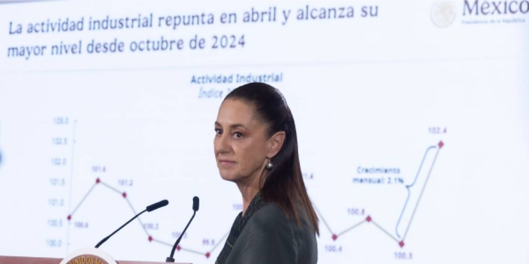 México rompe récord en exportaciones y acelera actividad industrial en abril