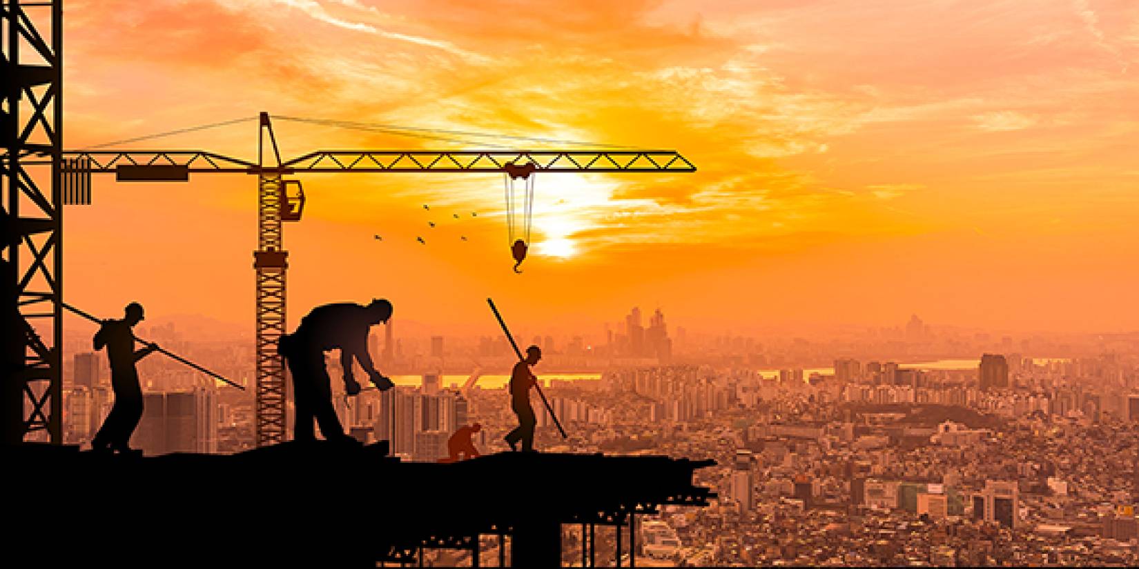 Construcción registra en abril su mayor avance mensual en casi seis años
