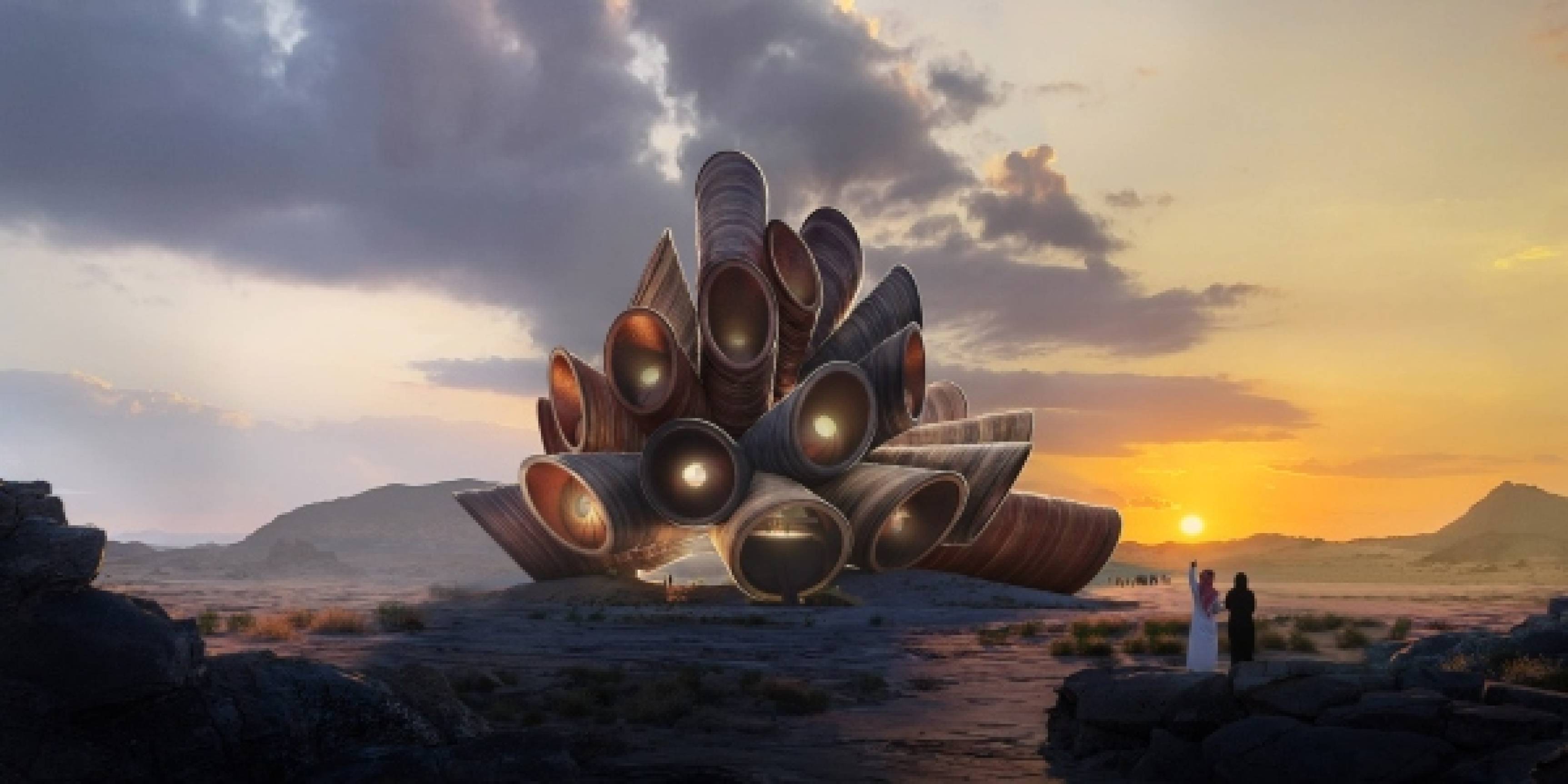 Heatherwick diseña observatorio astronómico para AlUla