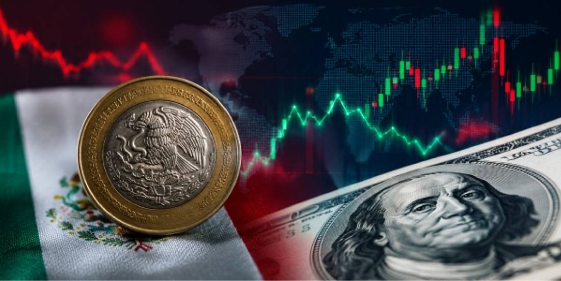 Fortaleza del dólar y nerviosismo global golpean al peso y a mercados financieros