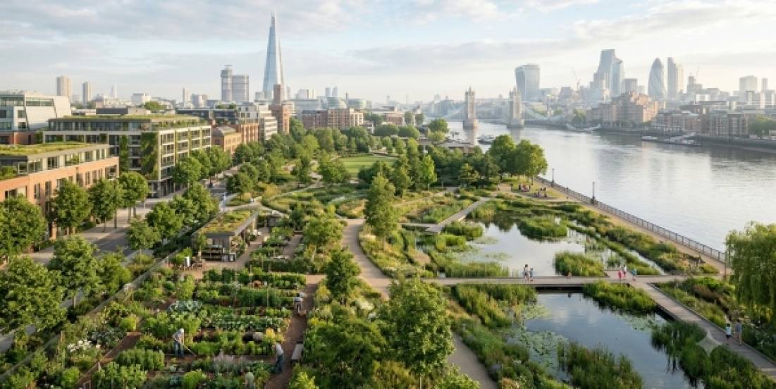 Londres invierte en infraestructura verde para enfrentar el cambio climático