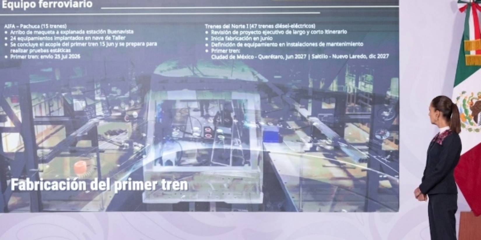 Trenes México-Pachuca y México-Querétaro serán inaugurados en 2027