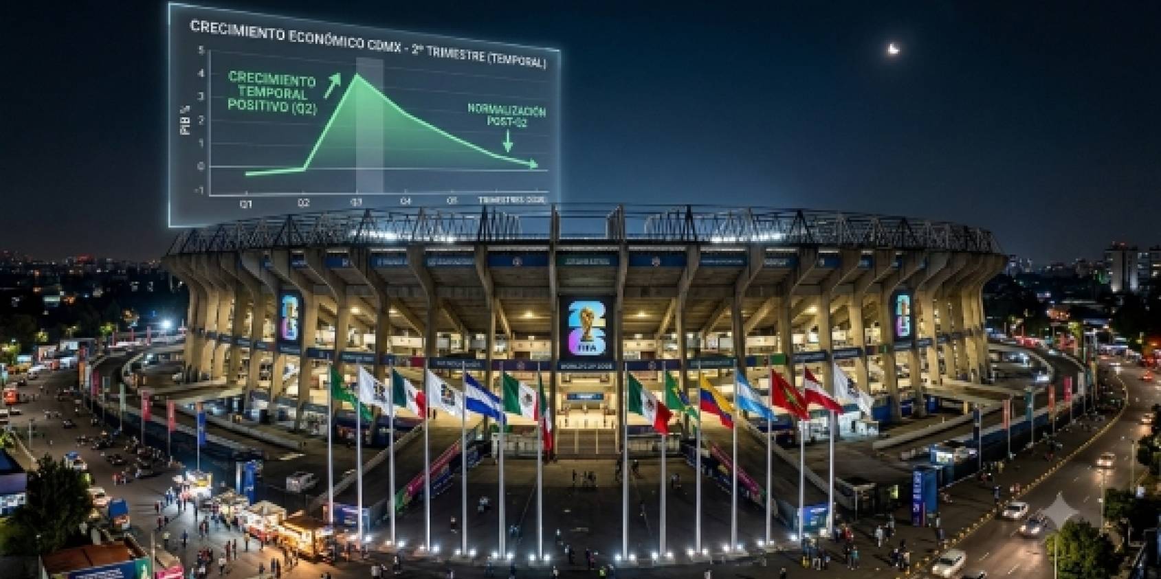 Mundial de Futbol impulsó la economía, pero su efecto fue temporal