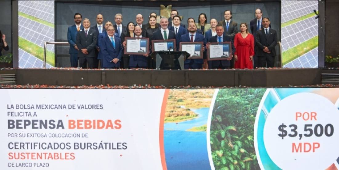 Bepensa Bebidas regresa a la BMV con emisión sustentable por 3,500 mdp