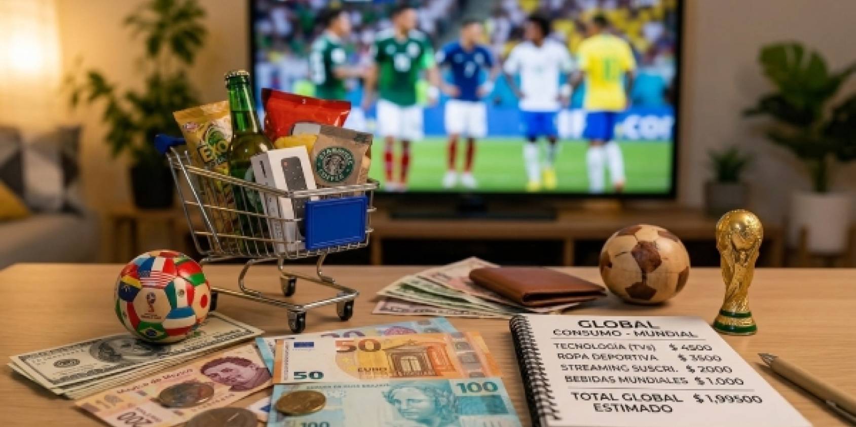 Mundial no logra impulsar al consumo; ventas minoristas caen por segundo mes