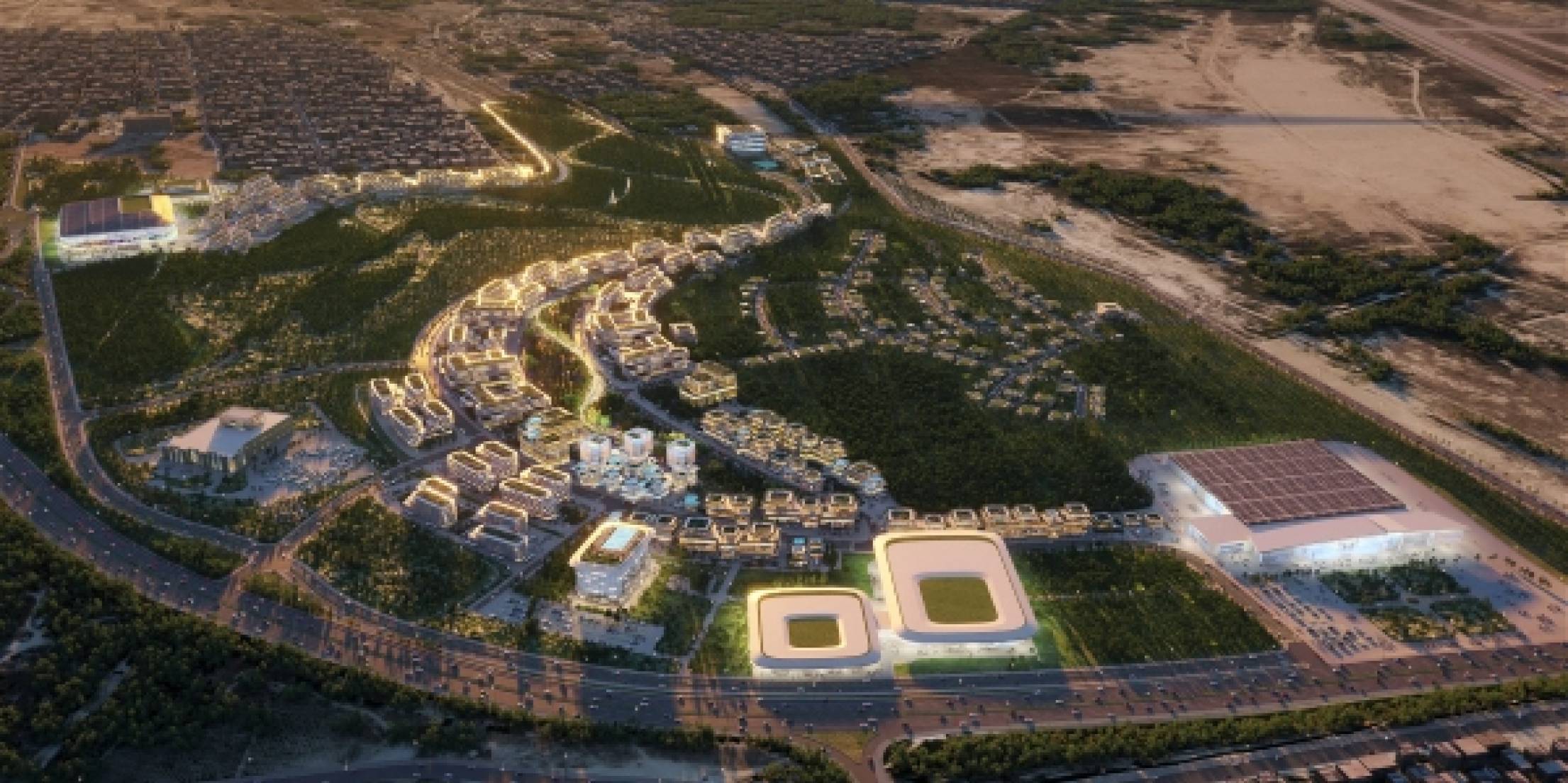 ZHA proyecta una nueva ciudad para Bakú, Azerbaiyán