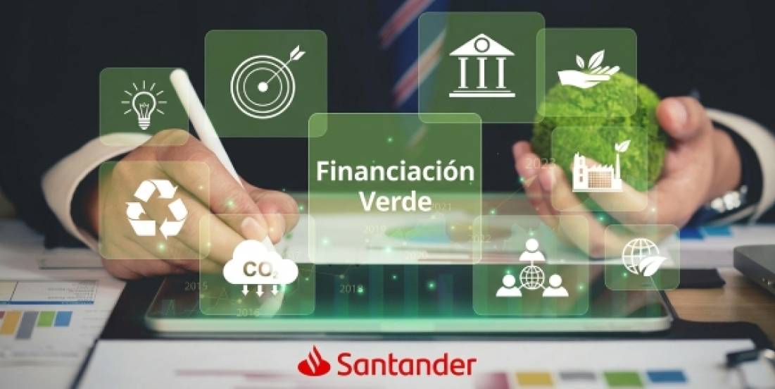 Santander moviliza 188,000 md€ en financiación verde al 1S de 2026