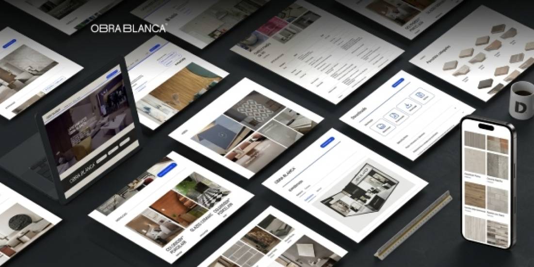 Obra Blanca lleva la especificación de materiales al entorno digital
