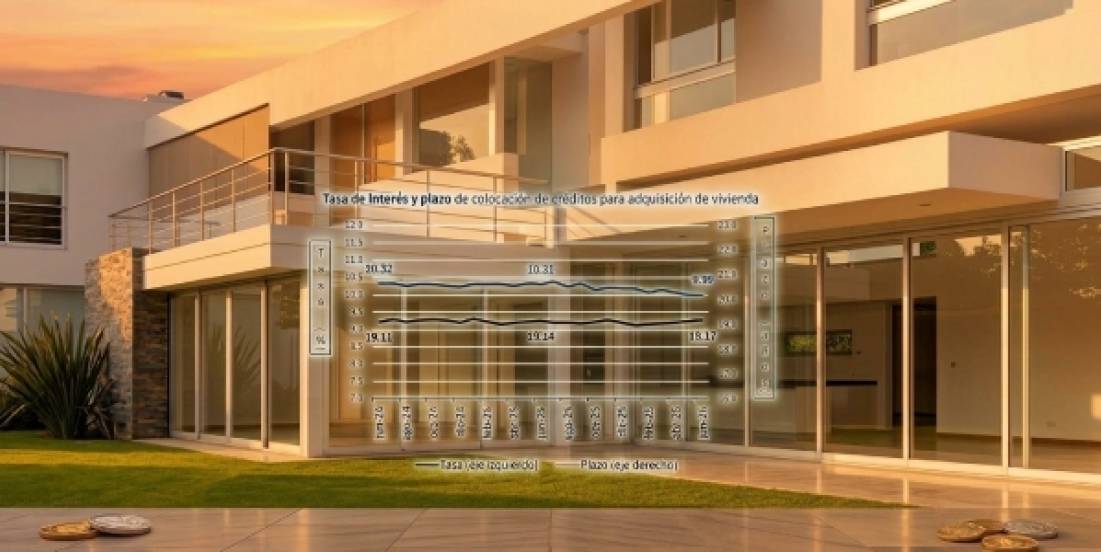 Tasas hipotecarias por debajo del 10% durante la primera mitad de 2026