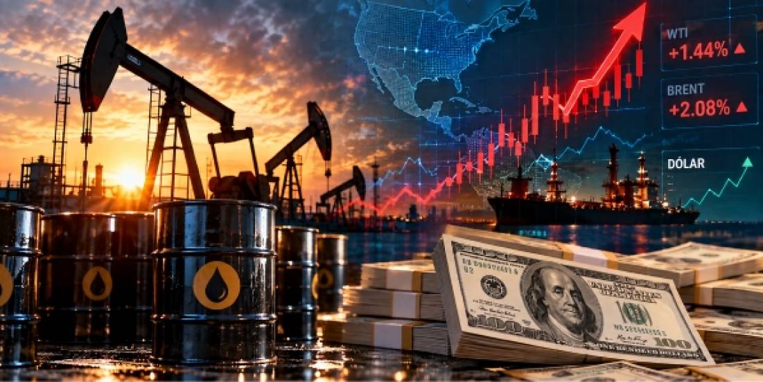 Repunte del petróleo eleva temores inflacionarios y presiona tasas en EU