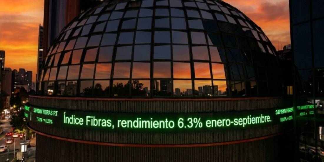 Fibras superan al IPC y acumulan rendimiento de 6.3% en 2026