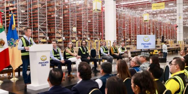 Mercado Libre fortalece su logística en Jalisco con inversión de 911 mdp