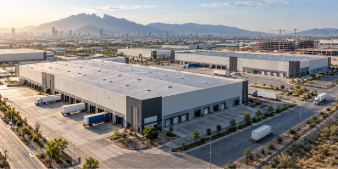 Mercado industrial en fase de ajuste; vacancia nacional sube a 5.5% en 3T26