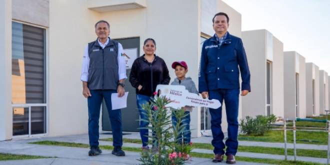 Viviendas del Bienestar: Infonavit entrega nuevos hogares en Durango