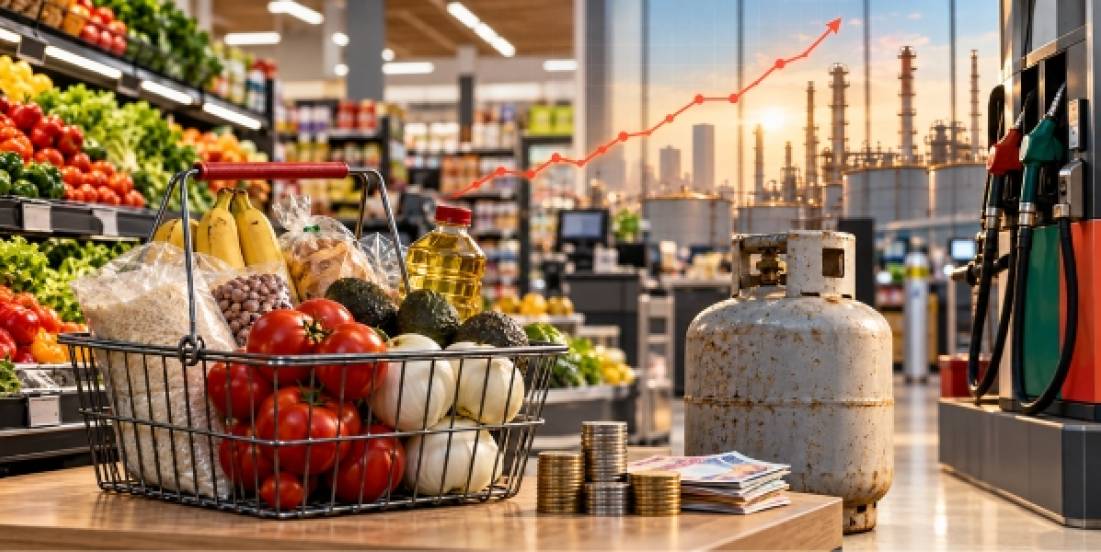 Inflación en México acelera a 3.45%; energéticos y agropecuarios elevan riesgos