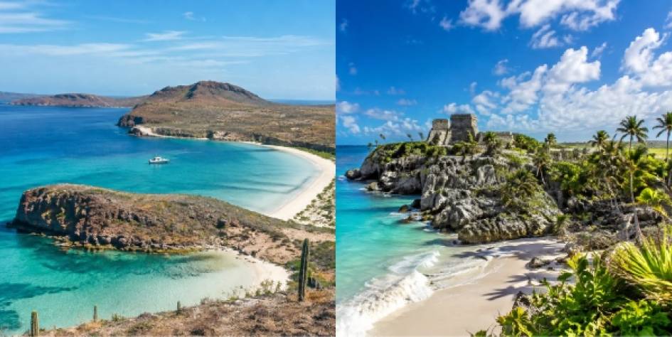 Seis playas mexicanas destacan entre las mejores de América en 2026