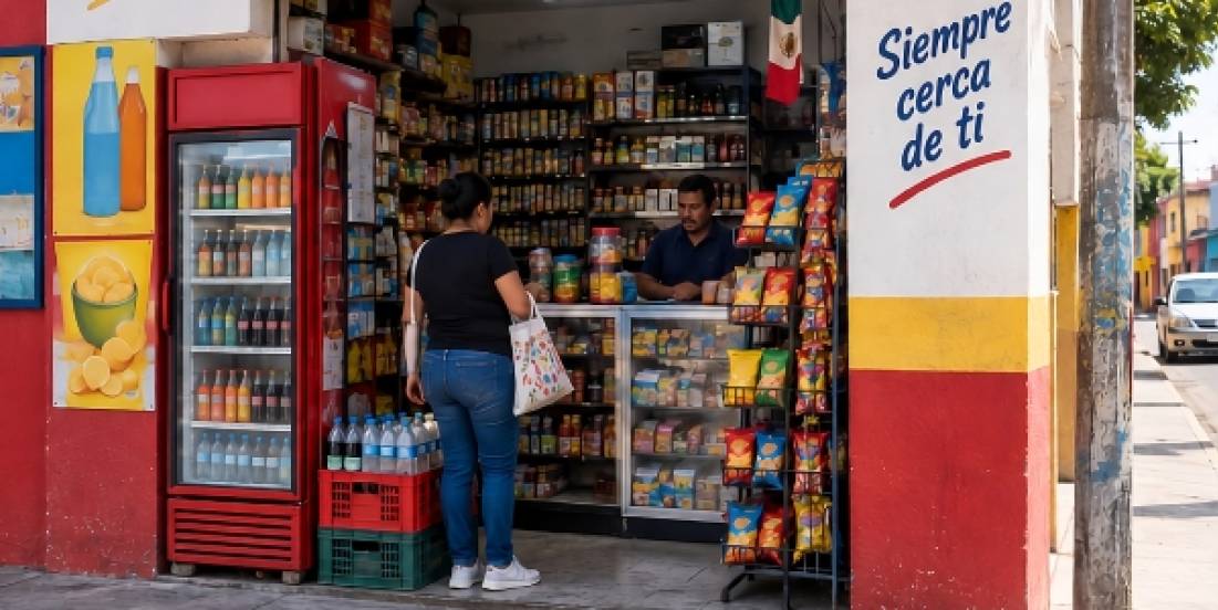 Tienditas concentran 49% de las ventas de bienes de consumo en México