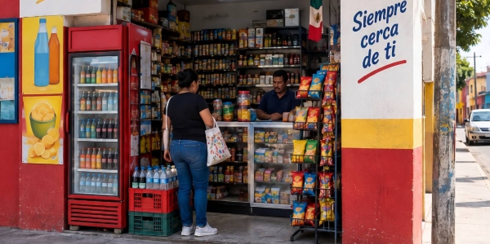 Tienditas concentran 49% de las ventas de bienes de consumo en México