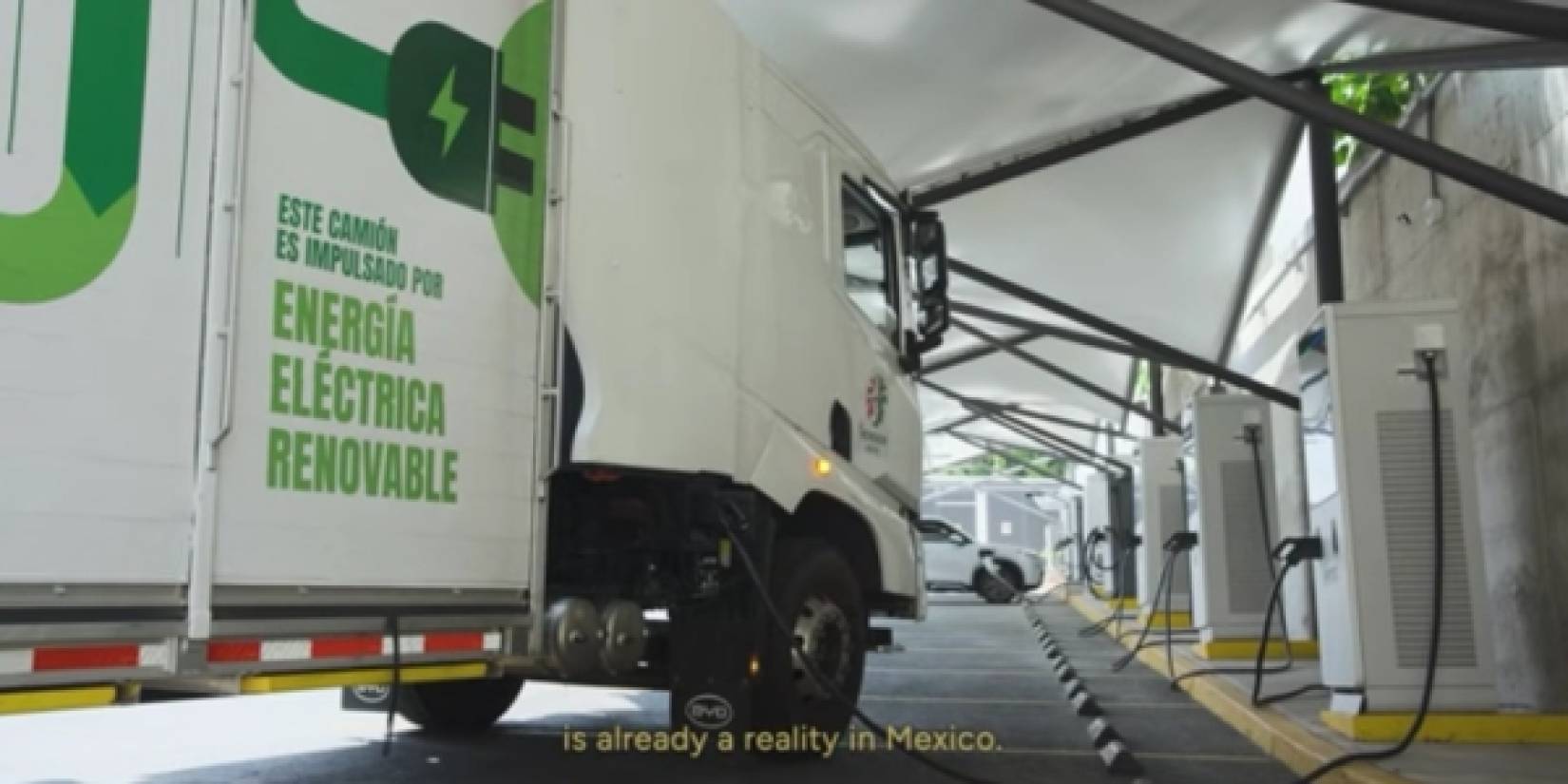 Mayor electrolinera de México prueba su viabilidad para camiones eléctricos