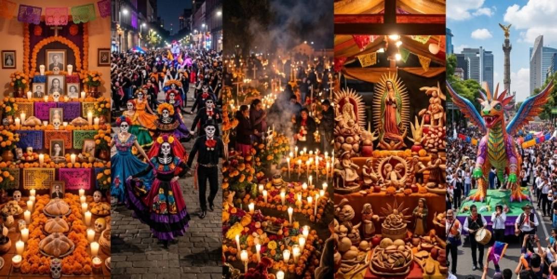 Día de Muertos: Sectur prevé 1.69 millones de turistas en hoteles de México