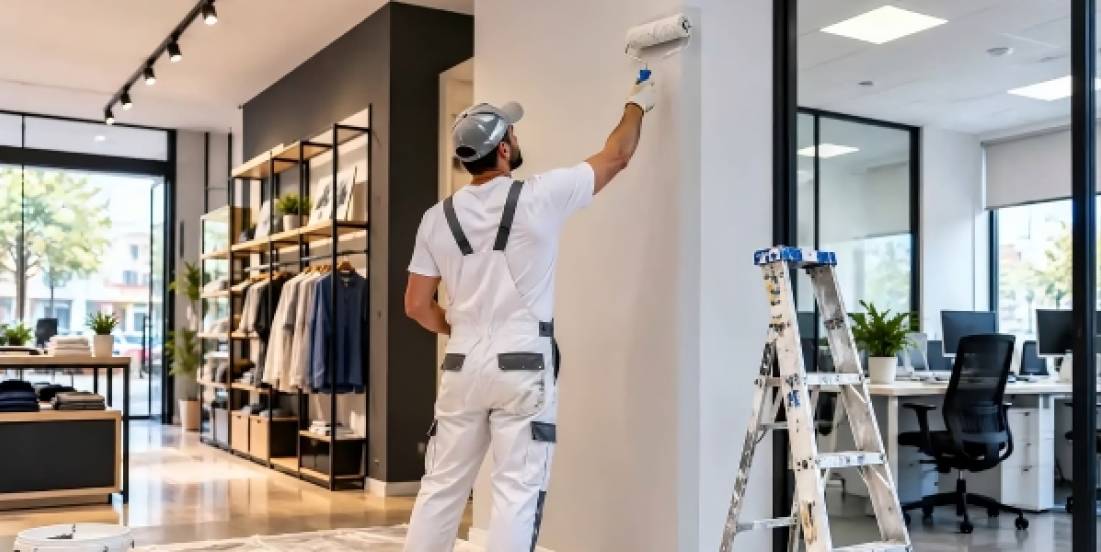 Cinco formas en que la pintura mejora los inmuebles comerciales