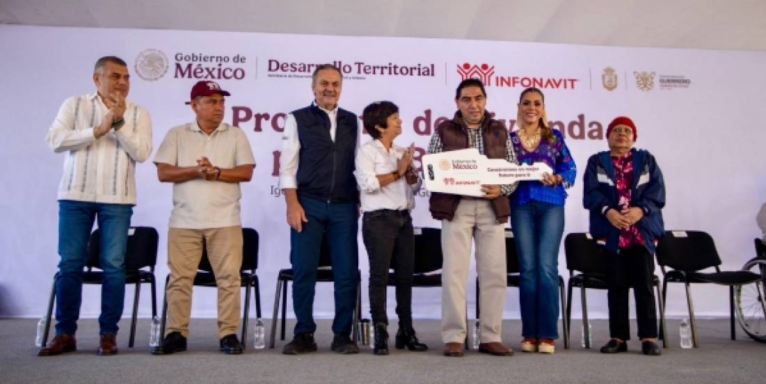 Guerrero inicia la entrega de Viviendas del Bienestar; construirán 12 mil casas