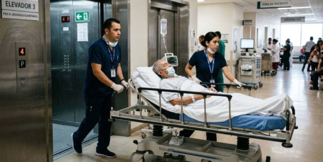 Importancia crítica de los elevadores en los Hospitales de México